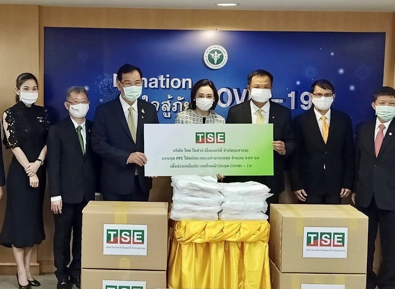 TSE donates 500 PPE for the Ministry of Public Health to fight the COVID-19
