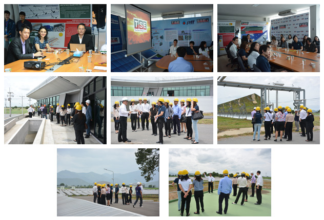 The representatives of Securities and Exchange Commission (SEC) and the representatives of The Securities Exchange of Thailand visit TSE’s Site at Kanchanaburi Province