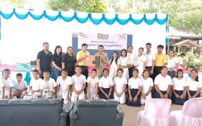 Thai Solar Energy has organized an activity for society and community under the project name “Pun Rak Pun Namjai from the Group to schools on the countryside #1”