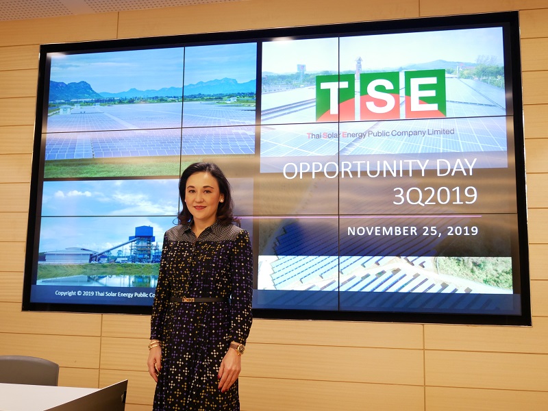 TSE attended in the Opportunity Day 3Q19 presenting net profits for 9 months of 560 MB growing up to 64%